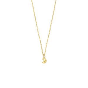 collier maan 40 - 42 cm 14K geelgoud