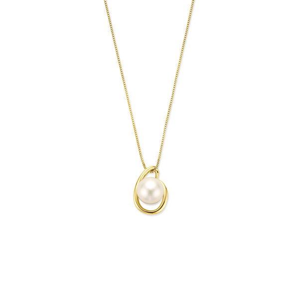 collier parel 40 - 42 - 44 cm 14K geelgoud