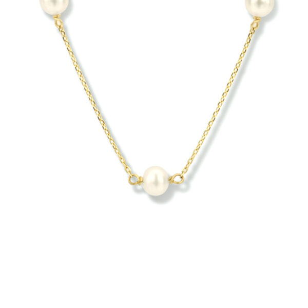 collier parel 40 - 42 - 44 cm 14K geelgoud
