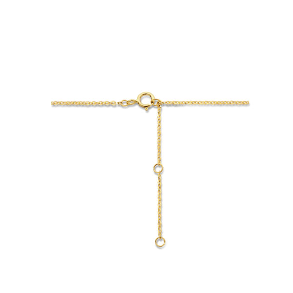collier parel 41 - 43 - 45 cm 14K geelgoud - Afbeelding 3