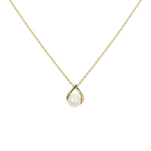collier parel 41 - 43 - 45 cm 14K geelgoud
