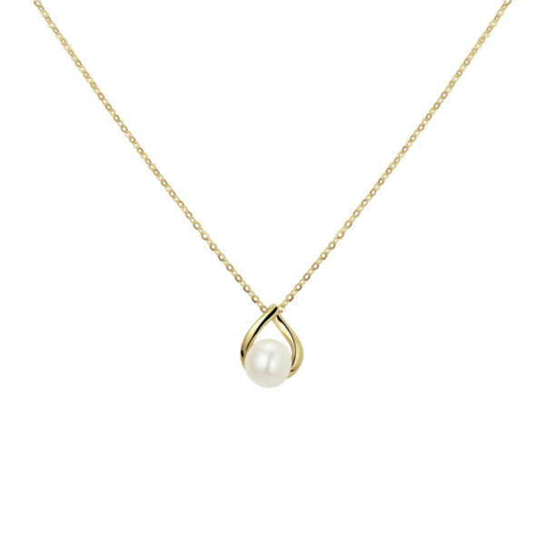 collier parel 41 - 43 - 45 cm 14K geelgoud