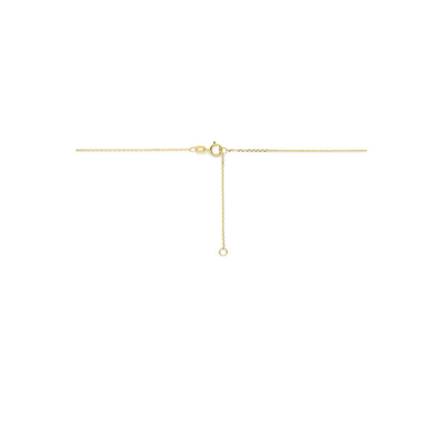 collier parel 41 - 45 cm 14K geelgoud - Afbeelding 3