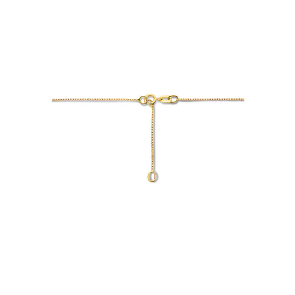 collier parel 42 - 45 cm 14K geelgoud - Afbeelding 3