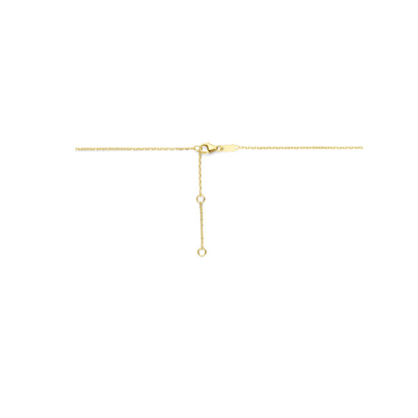 collier parelmoer 40 - 42 - 44 cm 14K geelgoud - Afbeelding 3