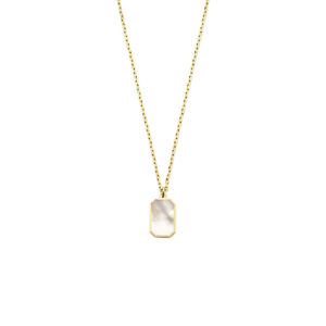 collier parelmoer 40 - 42 - 44 cm 14K geelgoud