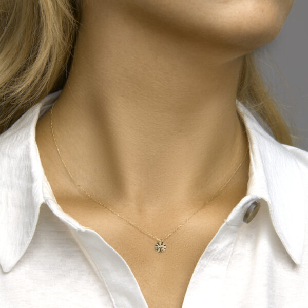 collier rondje 40 - 42 - 44 cm 14K geelgoud - Afbeelding 2