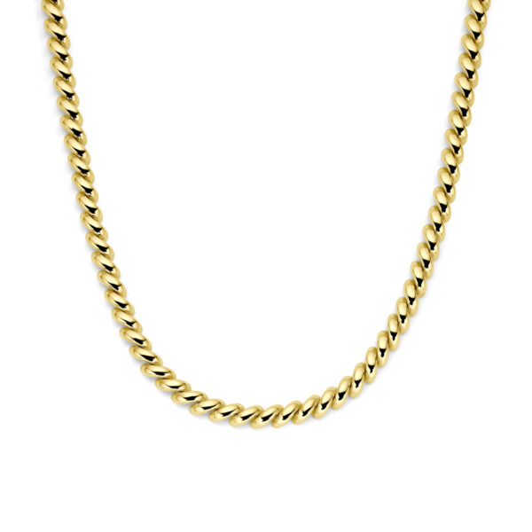 collier san marco 6,6 mm 43 cm 14K geelgoud