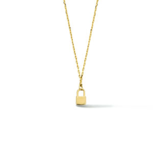 collier slotje 40 - 42 - 44 cm 14K geelgoud
