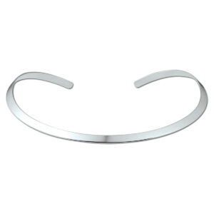 collier spang zilver wit