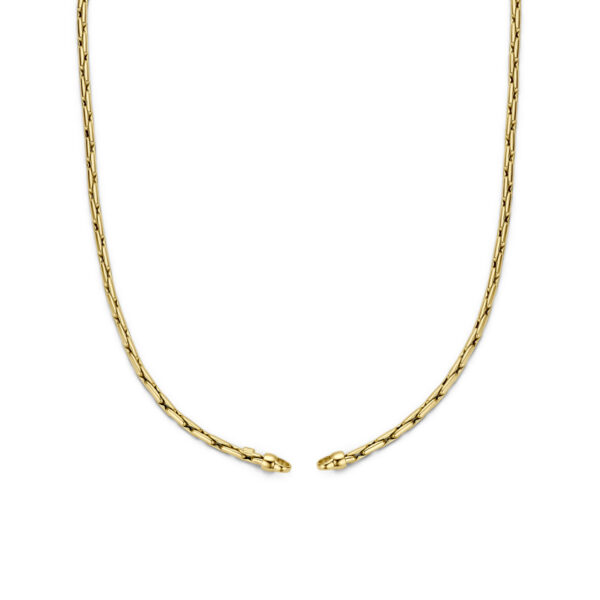 collier zonder slot 2,7 mm 44 cm 14K geelgoud