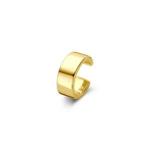 ear cuff 11,5 mm 1 micron zilver verguld (geel)