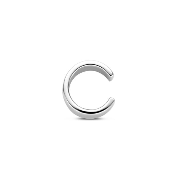 ear cuff 11,5 mm zilver gerhodineerd - Afbeelding 3