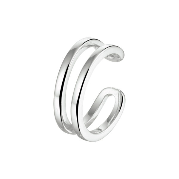 earcuff zilver gerhodineerd
