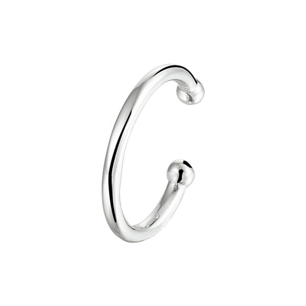 earcuff zilver gerhodineerd