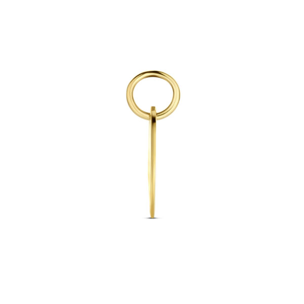 graveerhanger 10 mm 14K geelgoud - Afbeelding 3