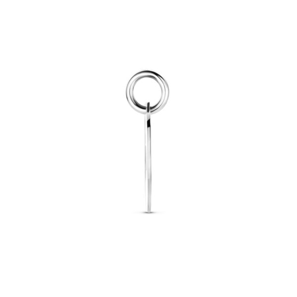 graveerhanger 14 mm zilver gerhodineerd - Afbeelding 3