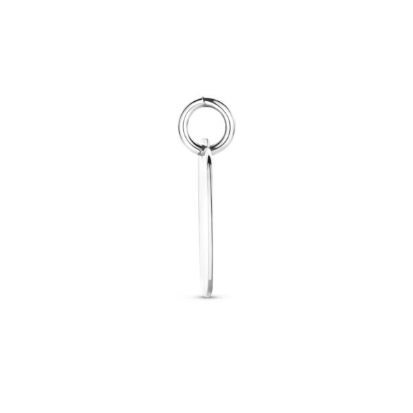 graveerhanger 15 mm zilver gerhodineerd - Afbeelding 3
