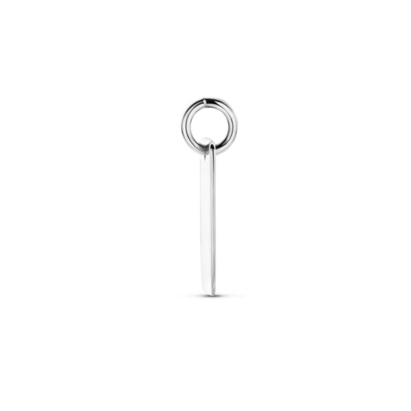 graveerhanger 15 mm zilver gerhodineerd - Afbeelding 3