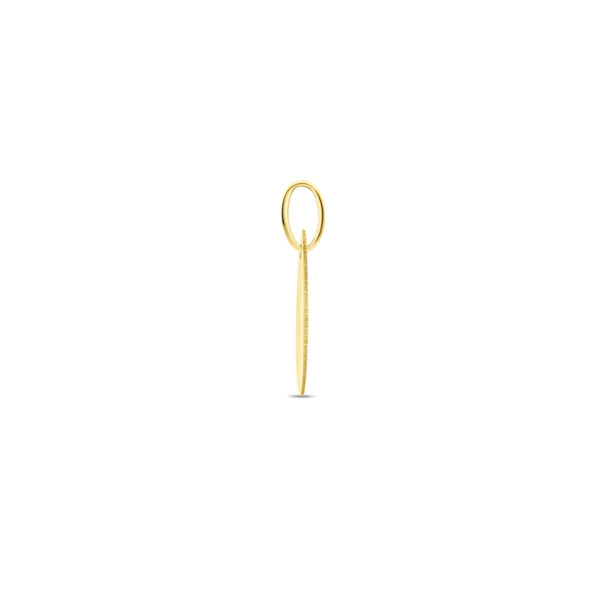 graveerhanger 19 mm 14K geelgoud - Afbeelding 3