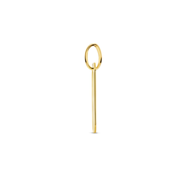 graveerhanger 20 mm 14K geelgoud - Afbeelding 3