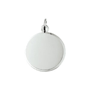 graveerhanger gediamanteerd zilver wit