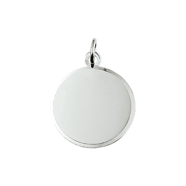 graveerhanger gediamanteerd zilver wit