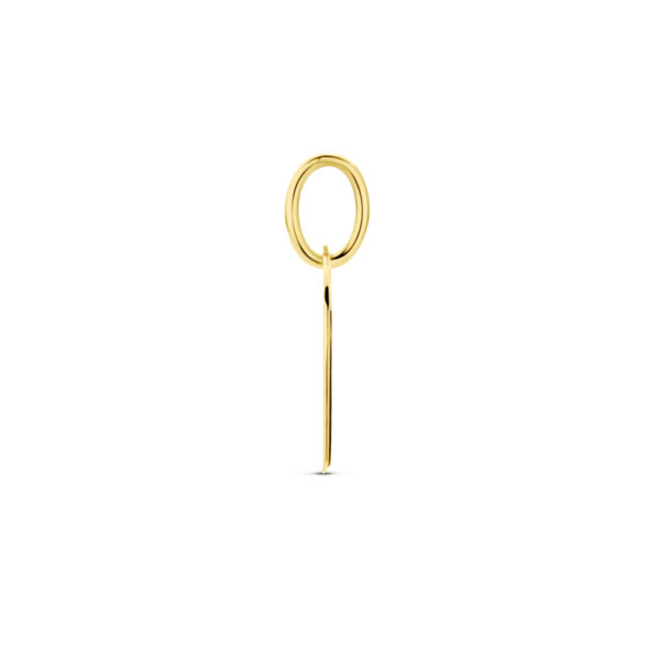 graveerhanger hart 14K geelgoud - Afbeelding 3