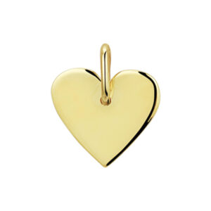 graveerhanger hart 14K geelgoud