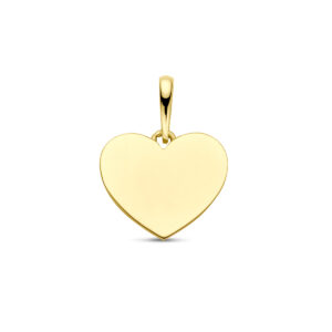 graveerhanger hart 14K geelgoud