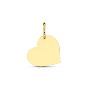 graveerhanger hart 14K geelgoud