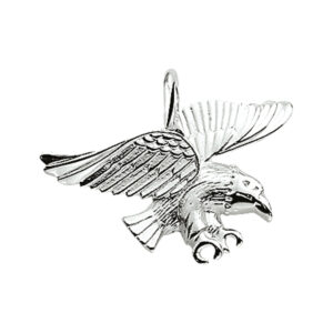 hanger adelaar zilver wit
