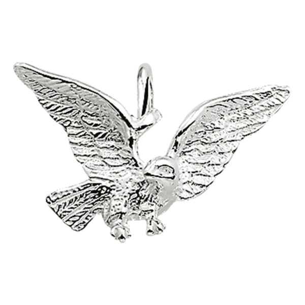 hanger adelaar zilver wit