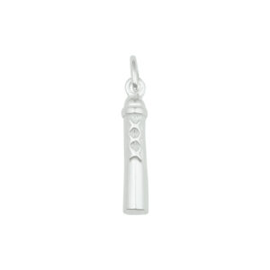 hanger amsterdammertje zilver wit