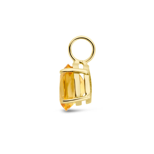 hanger citrien 14K geelgoud - Afbeelding 3