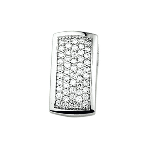 hanger diamant 0.25ct h si 14K witgoud