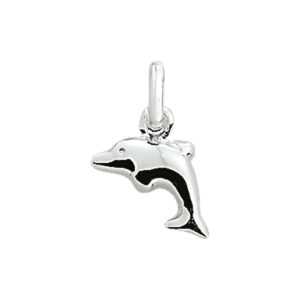 hanger dolfijn zilver wit