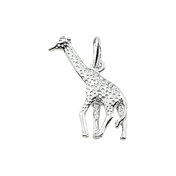 hanger giraffe zilver wit