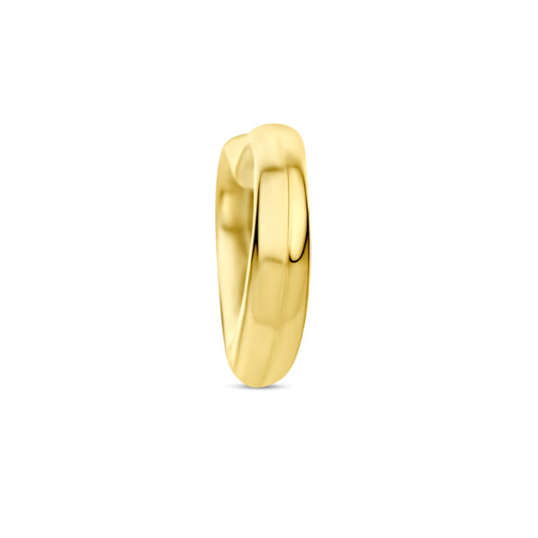 hanger hart 10 mm 14K geelgoud - Afbeelding 3