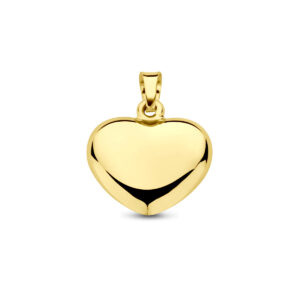 hanger hart 14K geelgoud