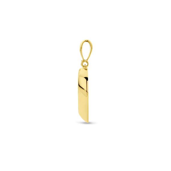 hanger hart 14K geelgoud - Afbeelding 3
