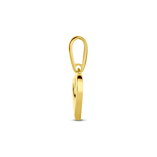hanger hart 14K geelgoud - Afbeelding 3