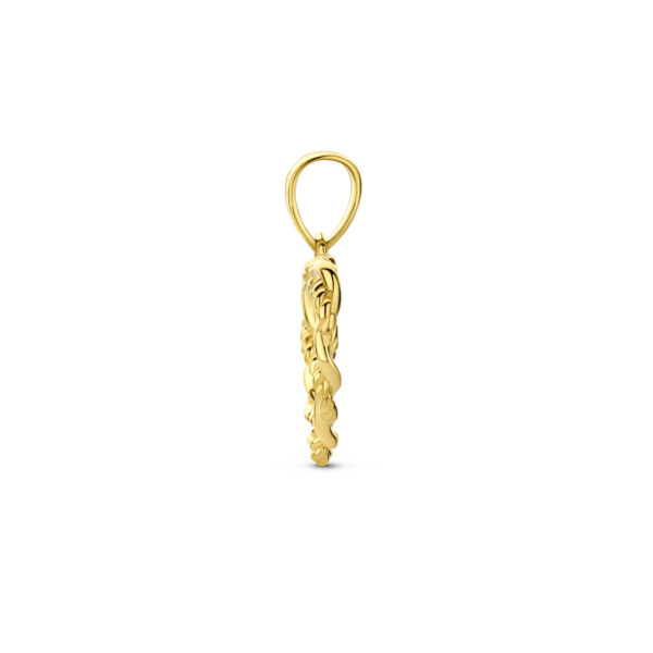 hanger hart 18,5 mm 14K geelgoud - Afbeelding 3