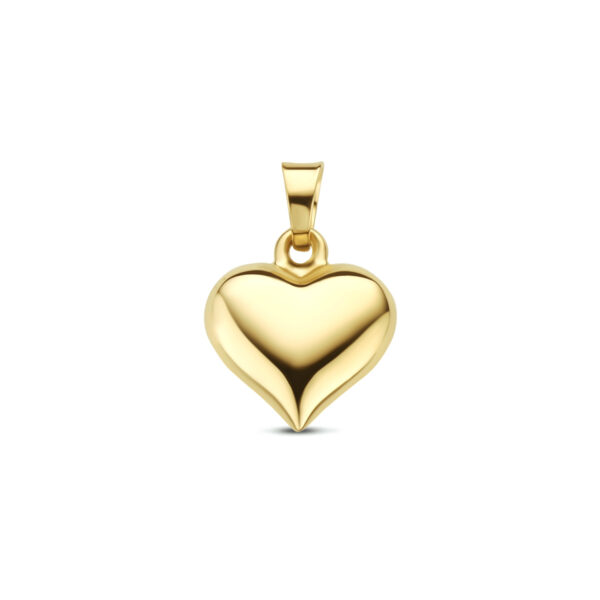 hanger hartje 14K geelgoud