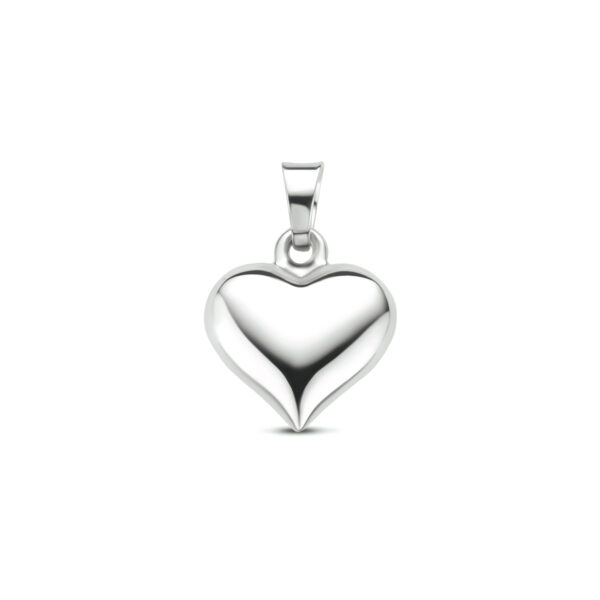 hanger hartje 14K witgoud