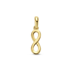 hanger infinity 14K geelgoud