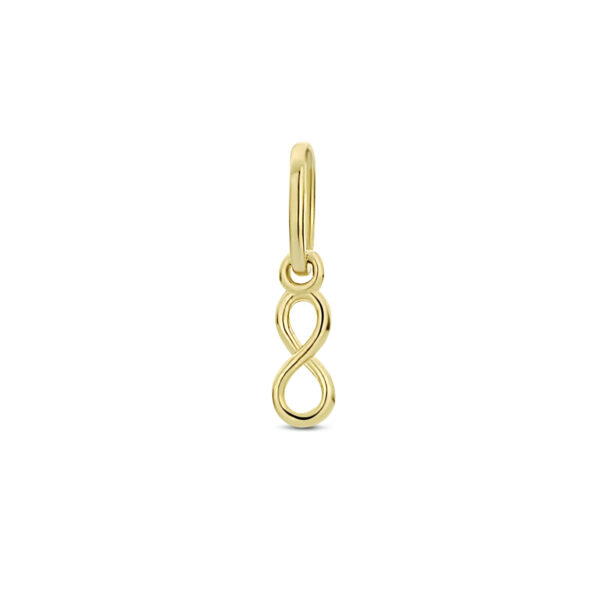 hanger infinity 14K geelgoud