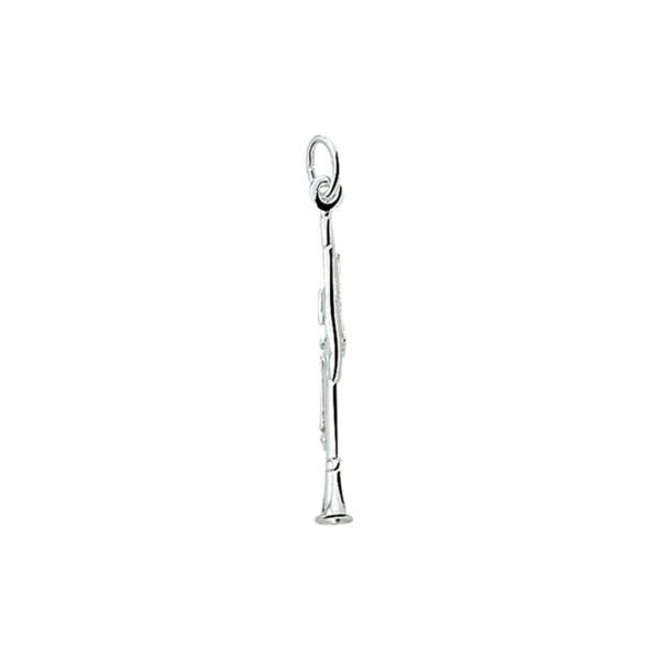 hanger klarinet zilver wit