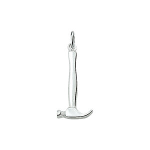 hanger klauwhamer zilver wit