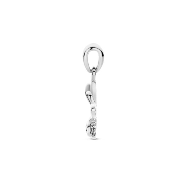 hanger klaver zilver gerhodineerd - Afbeelding 3